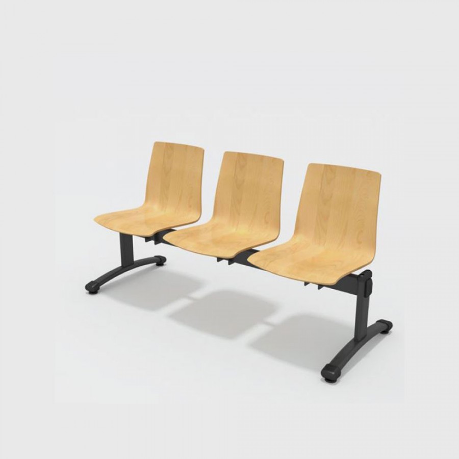 Scaun pentru sala de lectura Aresline Woody Bench